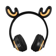 Bluetooth Stereo Cat Ear Headphones Flashing Glowing Cat Ear Headphones Gaming Headset Earphone With 7s Led Light Deer Ears