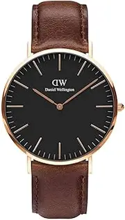 [Daniel Wellington] Classic Watch Rose Gold Leather