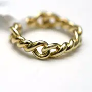 DAVID YURMAN Continuance Band Ring 18K Yellow Gold 5mm 5
