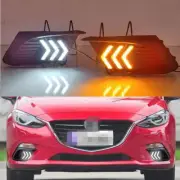 LED DRL Daytime Running Light/Turn Signal Light For Mazda 3 Axela 2014-2016 (for: Mazda)