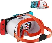 VR Headset for Nintendo Switch & Switch OLED, Upgraded Switch Virtual Reality Glasses with Adjustable HD Lenses and Comfortable Head Strap, Labo VR Kit 3D Goggles for Switch Accessories