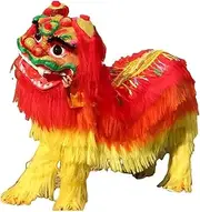 [TUHNRTWG] Dragons Dance Head of Cotton Leon, Dragon Dance Performance, Beautiful Lion Dance Accessories, Lion Dance Costume Dragon and Leon Dance ~/