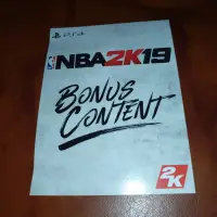 在飛比找蝦皮購物優惠-PS4 NBA2K19 預購特典