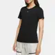 NIKE 上衣 女款 短袖上衣 運動 AS W NSW ESSNTL TEE SS CREW LB 黑 CZ7340-011