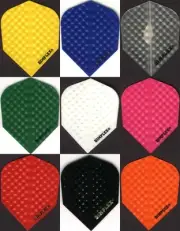 "10 PACK OF DIMPLEX" Dart Flights: STANDARD Cut: 10 sets