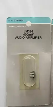Radio Shack Archer LM386 400mW Audio Amplifier 276-1731 new