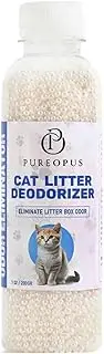 Cat Litter Deodorizer Litter Box Odor Eliminator, Eliminate Litter Box Odor with Active Carbon | Smells to Keep Your Home Fresh and Clean | 7 Oz