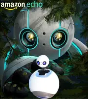 The Wild Robot | Alexa dot stand | Alexa holder Echo Dot 4th/5th gen Alexa stand