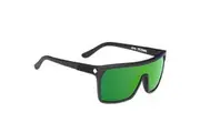 Spy Flynn Matte Black - Happy Bronze with Green Spectra Sunglasses