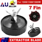 For Nutri Ninja Auto IQ Blade Extractor Blender AU 7-Fin Replacement Parts Steel