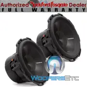 2 ROCKFORD FOSGATE PUNCH P3D2-12 SUBS 12" DUAL 2-OHM 1200W SUBWOOFERS SPEAKERS