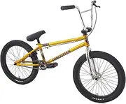 Damned 20” BMX Bike | Metallic Gold | Expert Spec | Optimised Geometry | Fully Sealed Bearings | Lightweight | Top end BMX Bike for Riders of All Ages 10 and up | 21” Top Tube Frame