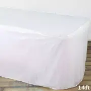 14 feet x 29" Sequin Banquet TABLE SKIRT Party Wedding Booth Decorations SALE