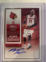 2015-16 CONTENDERS DRAFT PICKS MONTREZL HARRELL COLLEGE TICKET AUTO LOUISVILLE