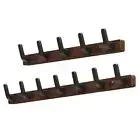 Wall Mounted Coat Rack Organizer Wall Hooks Rack for Coats Jackets Bedroom