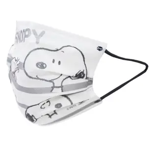 Snoopy 史努比 成人平面醫療口罩 醫用口罩 台灣製造 (10入/盒)【5ip8】表情款