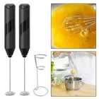 Electric Mousse Maker Stainless Steel Ergonomic Comfortable Whisk Beater Mini