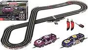 [Carrera] Digital 132 NASCAR Daytona Challenge Featuring Chase Elliott and Alex Bowman 1:32 Scale Slot Car Racing Track Set - Includes Two 1:32 Scale Digital Cars & Two Speed Controllers Ages 8+