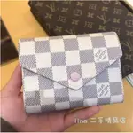 精品現貨 LV LV LΟUIS VUITTON 女士拉鏈零錢包 短夾 N64022