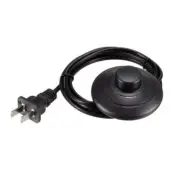 Uxcell Inline Foot Pedal Push Button Switch, Light Foot Control Footswitch B...