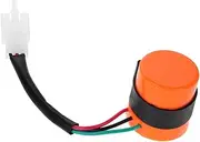 Scooter Turn Signal Lights Universal 3 Pin Signal Flasher Led Round Relay for Motorcycles Sandboard Easy Install