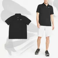 在飛比找Yahoo奇摩購物中心優惠-Nike Polo衫 Golf 男款 黑 白 高球 短袖 上