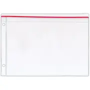 StoreSMART Pencil Supply Zip Case Ring Binder 10Pk Vinyl Plastic SPCR2369ZIPL-10