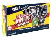2021 BOWMAN HERITAGE BASEBALL HOBBY 18 BOX CASE BLOWOUT CARDS