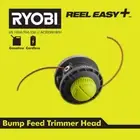 RYOBI REEL EASY+ Bump Feed String Head W/Speed Winder Bump Feed Trimmers New