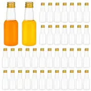 120 Pcs Mini Liquor Bottles, 3.4 oz Plastic Spirit Bottles, Airtight Alcohol ...