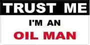 3 - Oil Man Trust Me Tool Box Hard Hat Helmet Sticker H464
