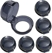 Stove Child Proof Knobs, 6X Clear Oven Knob Locks, Heat-Resistant Safety Guards for Kids and Pets, Kitchen Protection with Strong Adhesive, Easy to Install and Remove