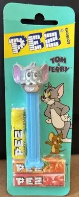 PEZ *Tuffy “(Tom & Jerry)* Blue Stem ~Euro Card~ (2009) NEW! Retired!