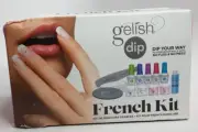 Gelish Harmony Soak off Acrylic Powder Nail Polish DIP Manicure Set French Kit