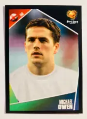 2004 Panini UEFA EURO Portugal # 130 Michael Owen England sticker