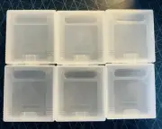 6 Generic Nintendo Game Boy Gameboy Cartridge Cases Dust Covers