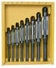 NEW 8 PIECE ADJUSTABLE HAND REAMER SET H 4 TO H 11 SIZES 15/32 TO 1.1/16 INCHES