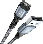 MAXGROUP Garmin Watch Charger Cable 4ft Compatible with Garmin Fenix 5 5S 5X 6 6S 6X Plus Pro 7 7S 7X 8, Forerunner 945 45 45S 245 Music,Approach S10 S40 S60 G12 S12 S42,Vívoactive 3 4 4S,Venu 2- Grey