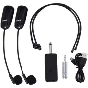 Plug&play One For Two Wireless Headset Microphone Amplifier Mixer Meeting Tool g