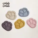 【韓國COAA-COAA】雲朵造型吸盤式兒童矽膠防滑餐盤-多色可選(學習餐盤/矽膠餐盤/兒童餐盤)