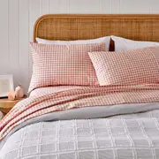 MyHouse Macy Sheet Set 200X260cm - Clay - King Single