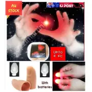 Magic Thumb Light Finger trick Fingers LED Tricks Magic Props Lights Toys 2/4