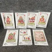 New Complete Bunny Town Quilt Company 7 Easter Applique Patterns