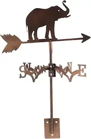 TOGEVAL Weather Vane for Roof and Garden Garden Decor Weather Vane Farmhouse Weather Vane Roof Mount Weather Vane Decorative Weather Vane Roof Mount