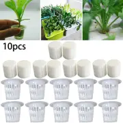 20pcs/set Mesh pot Outdoor Soilless cultivation Leeks Vegetables Net Cup