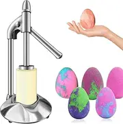 Bath Bombs Press Machine，Dinosaur Egg Bath Bombs Maker,Bath Bomb Mold Kit with a Set of molds,DIY for Dinosaur Egg Bath Bomb, Present for Surprise Bath Bomb
