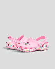 [Crocs] Crocs Girls' Kids' Mickey & Friends Minnie Classic Clogs Shoes 0 Multicolor