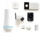 SimpliSafe 8-Piece Home Security System with/ Indoor & Outdoor Cameras Keypad
