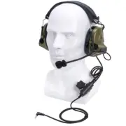 U94 PTT Tactical Headset Noise Reduction Shooting Headphone for Xiaomi 1S/lite