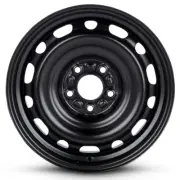 New 16" x 6.5" Black Replacement Steel Wheel Rim 2016-2022 for Mazda CX-3 (for: Mazda)